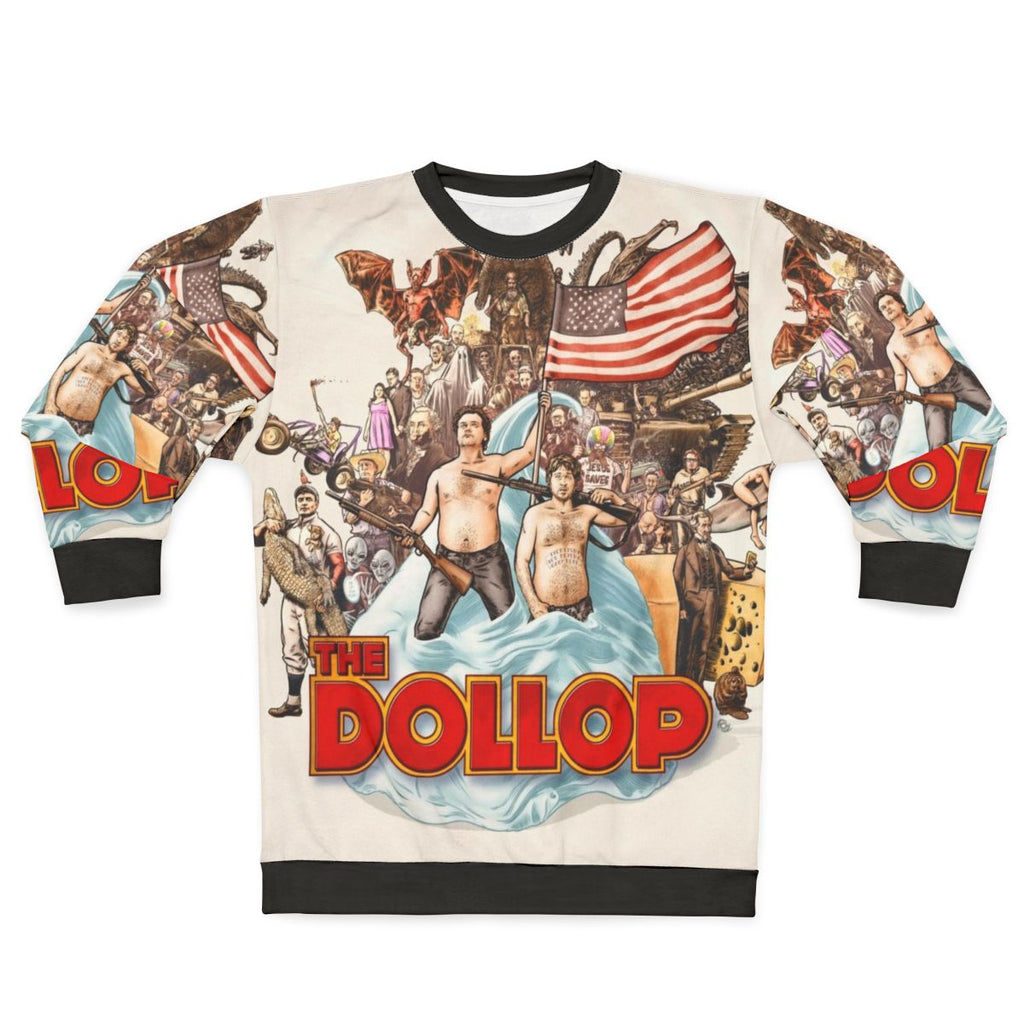 The Dollop Textless Sweatshirt - American History Podcast Merchandise