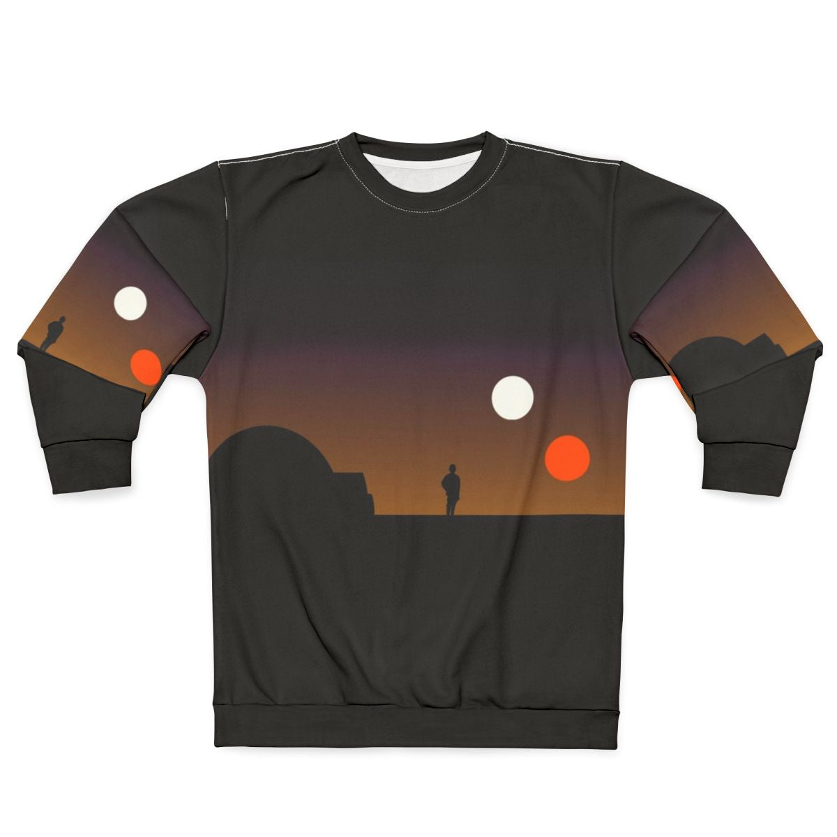 Double Sunset Star Wars Tatooine Inspired Sweatshirt