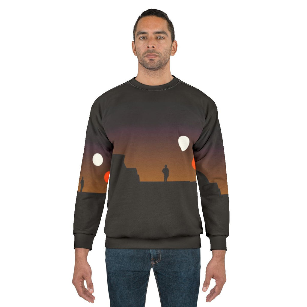 Double Sunset Star Wars Tatooine Inspired Sweatshirt