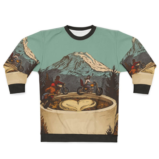 Motorcycle Sweatshirt Featuring The Dream Roll 2016 Poster Artwork