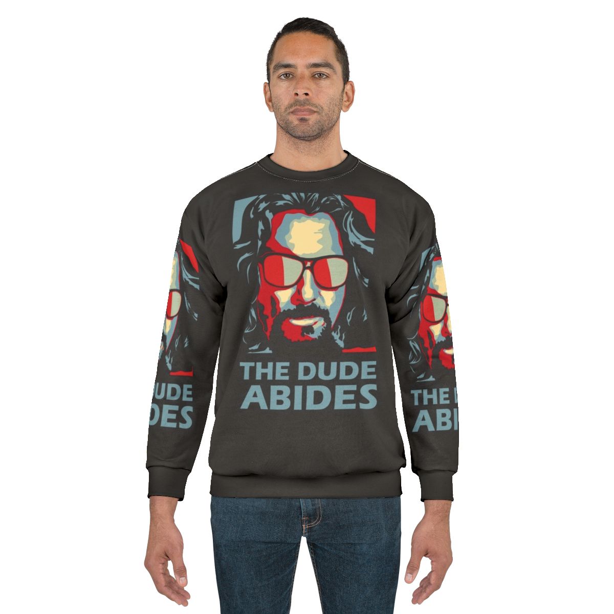 Retro "The Dude Abides" Big Lebowski Sweatshirt