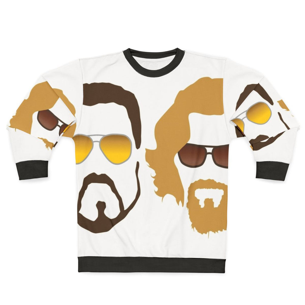 The Dude and Walter Sweatshirt, a classic movie merchandize from the cult classic film The Big Lebowski