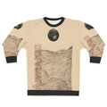 Dune-inspired Arrakis sweatshirt with desert landscape design