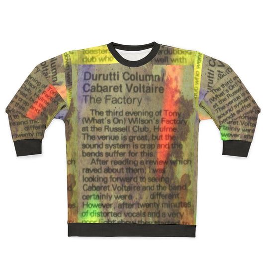 The Durutti Column Sweatshirt - Cult British Post-Punk Band