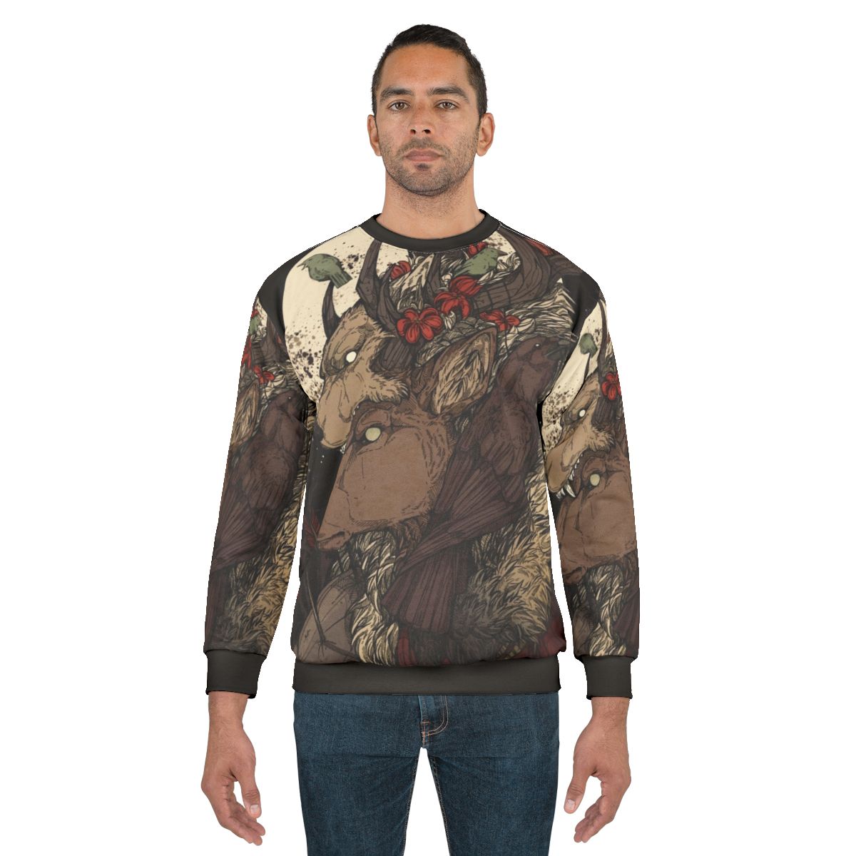 Elk King graphic sweatshirt