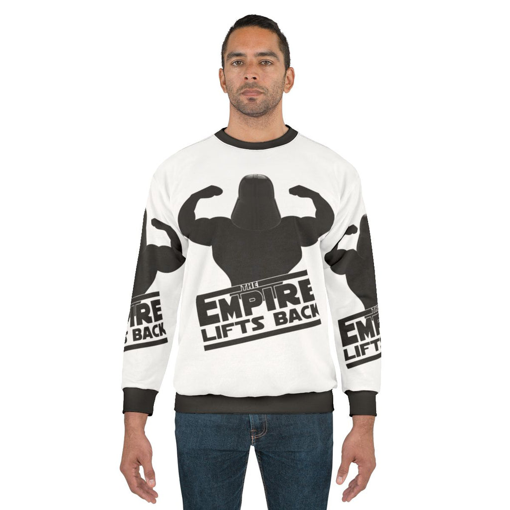The Empire Lifts Back Sweatshirt - Muscle Building and Weightlifting Apparel