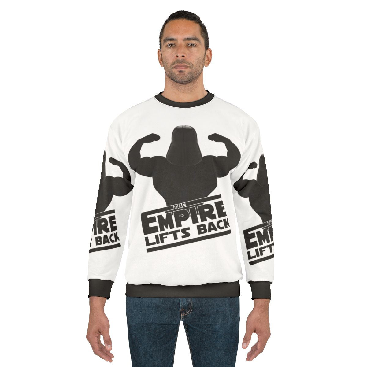 The Empire Lifts Back Sweatshirt - Muscle Building and Weightlifting Apparel