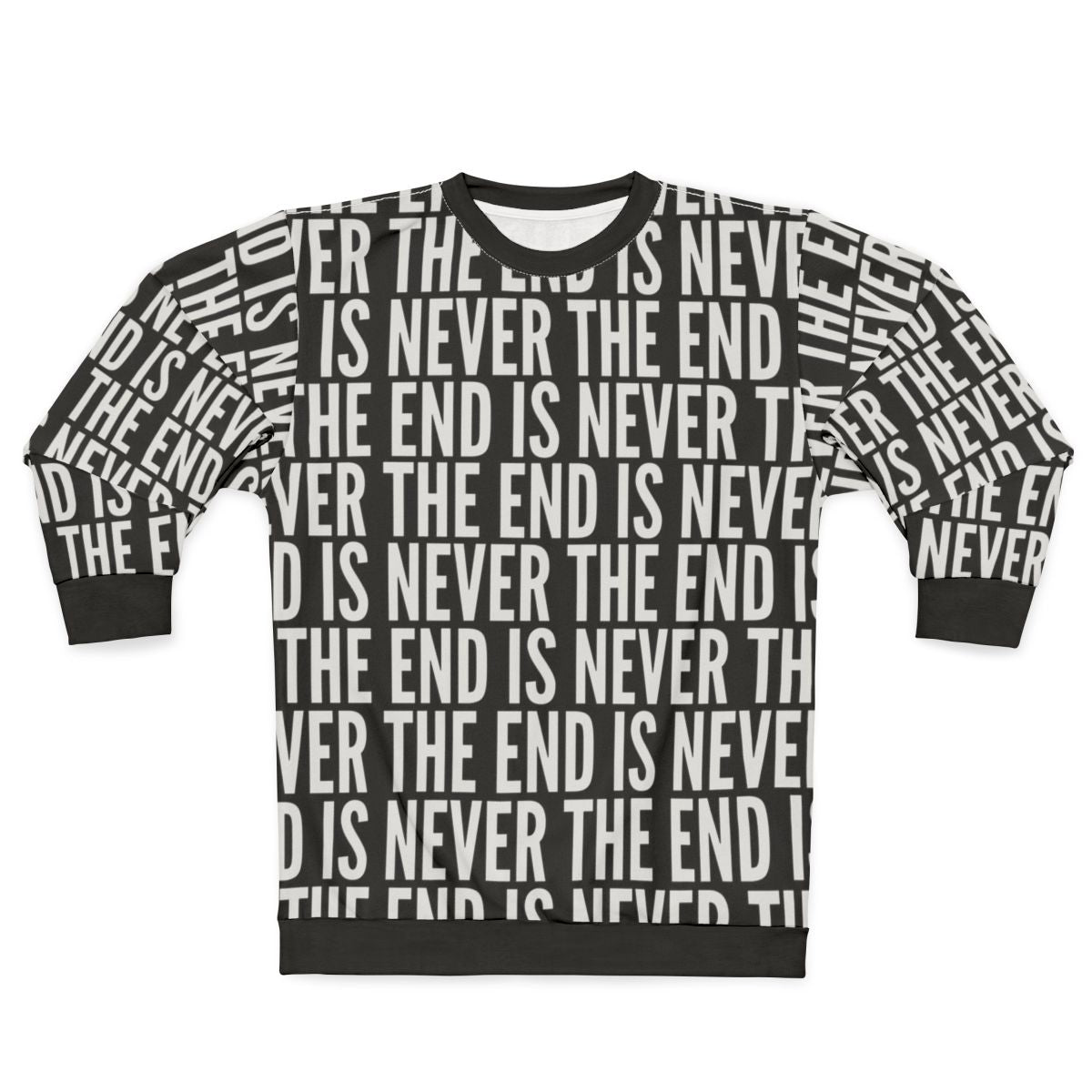 "The End Is Never The End" The Stanley Parable Video Game Sweatshirt