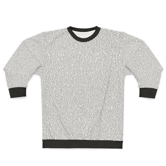 Entire Bee Movie Script Sweatshirt with Bee Movie Meme Design