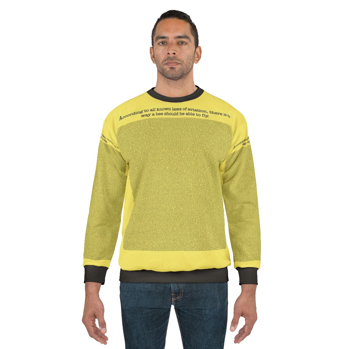 Bee Movie Script Sweatshirt, Graphic Novelty Apparel