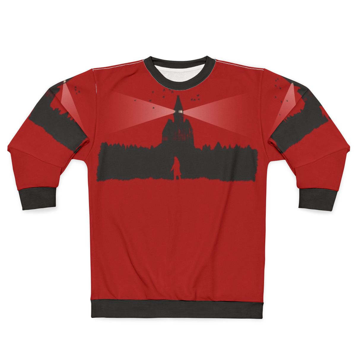 The Evil Within Light Sweatshirt featuring horror game characters