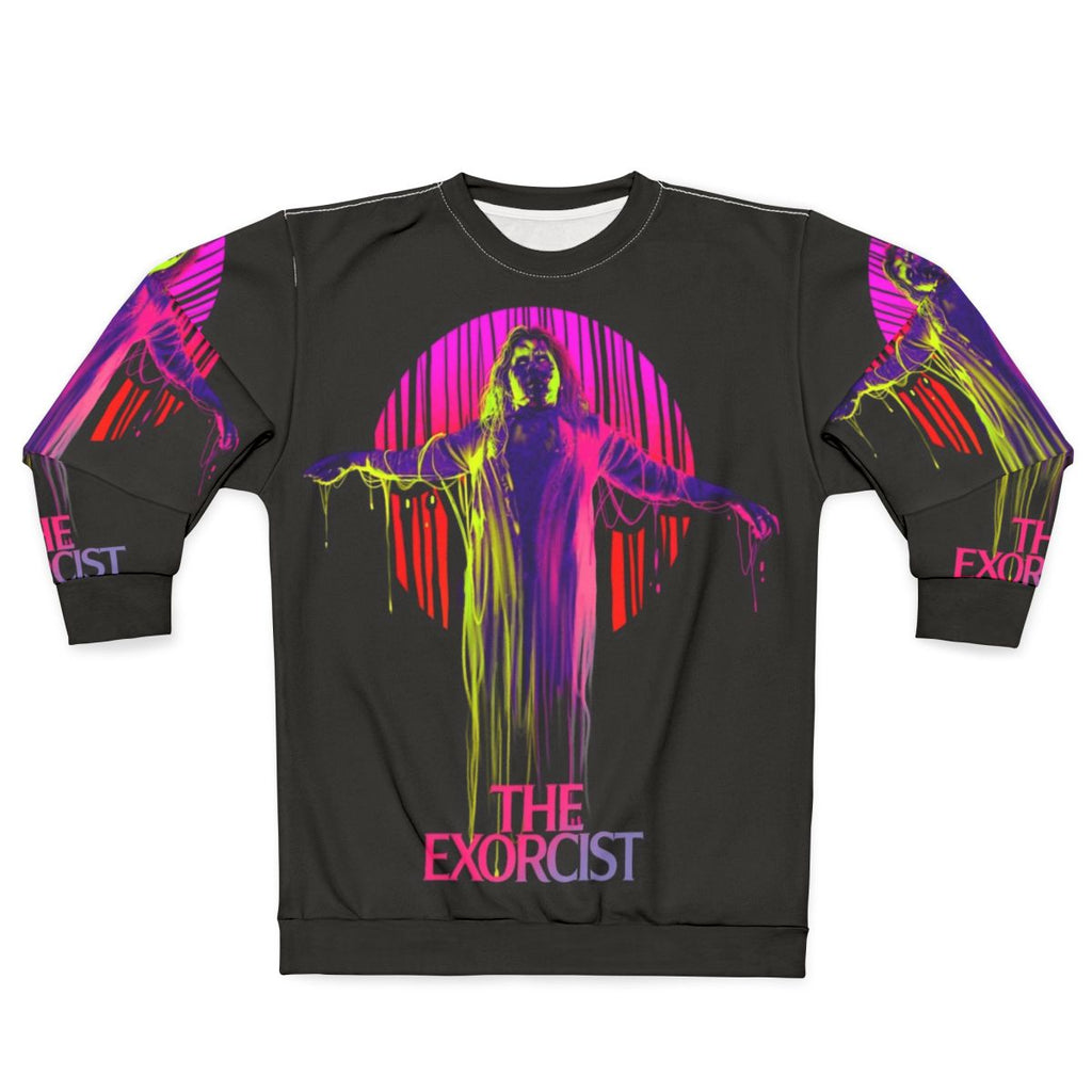 Retro The Exorcist Neon Sweatshirt