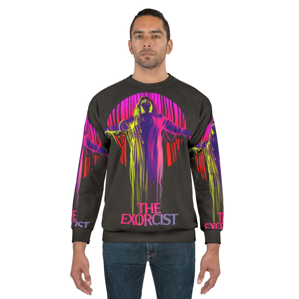 Retro The Exorcist Neon Sweatshirt