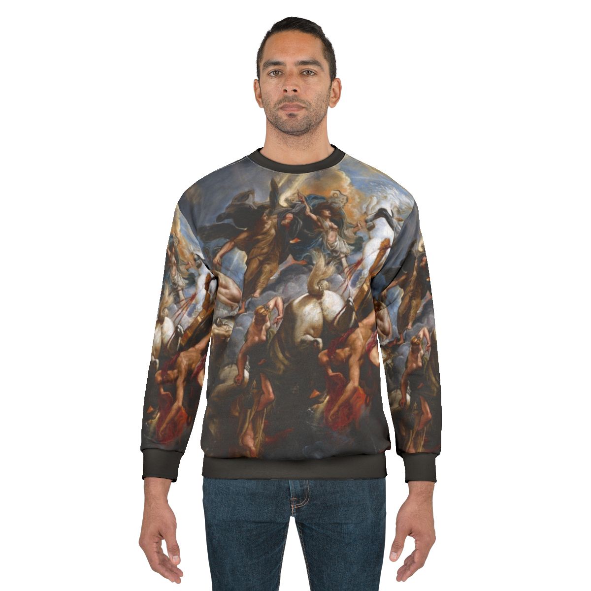 Baroque-style 'The Fall of Phaeton' Rubens Sweatshirt