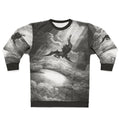 Fallen angel from Gustave Dore's Paradise Lost inspired sweatshirt