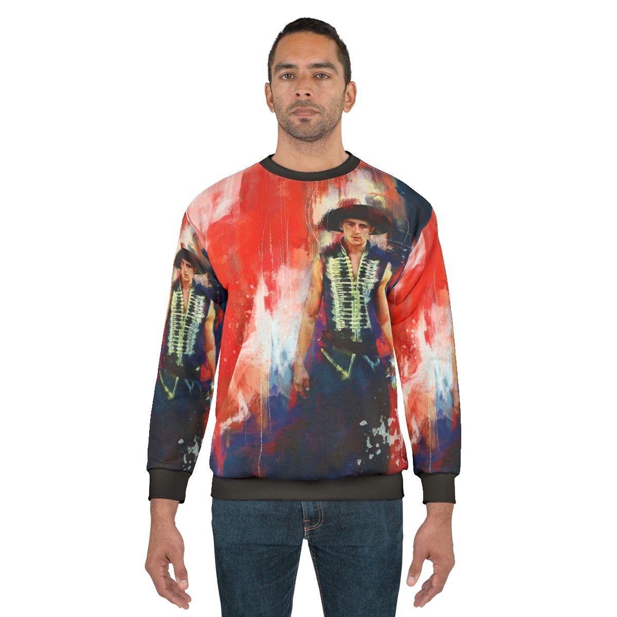 Stylish fall sweatshirt with "The Fall" inspired design