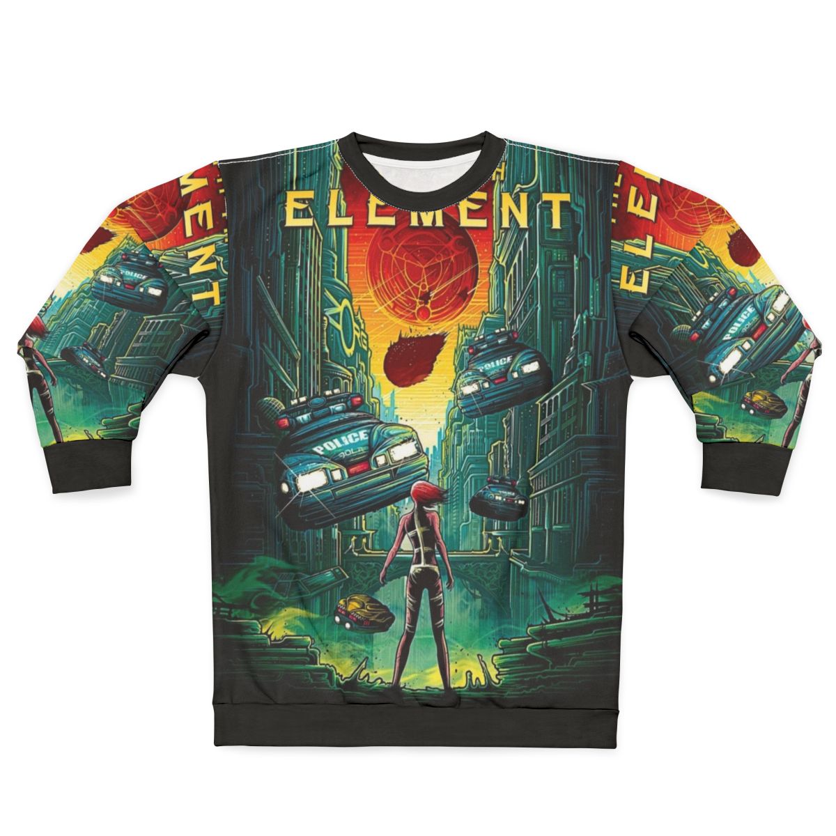 The Fifth Element science fiction movie sweatshirt