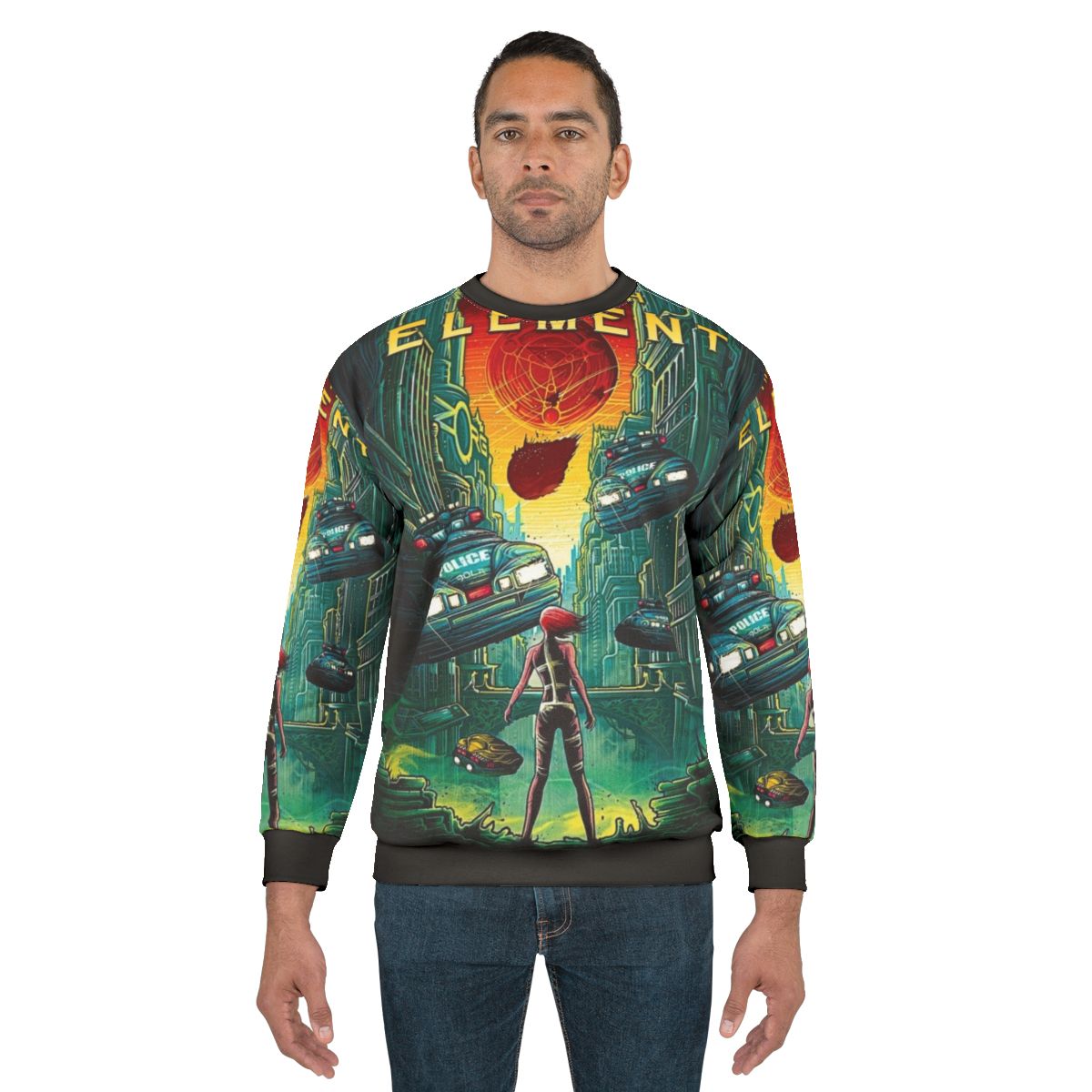 The Fifth Element science fiction movie sweatshirt