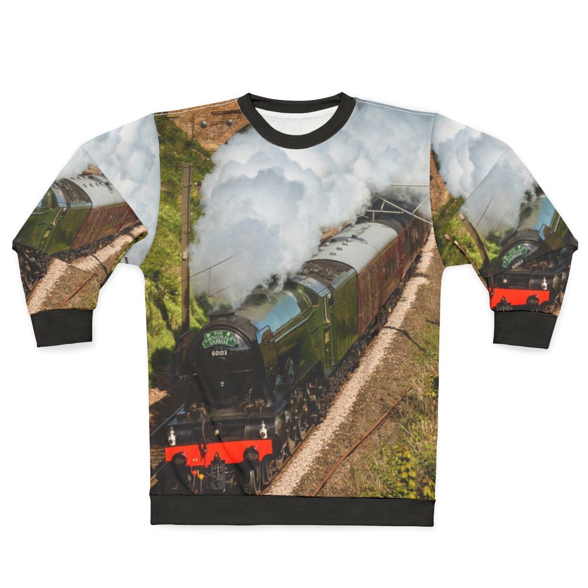 The Flying Scotsman steam engine sweatshirt
