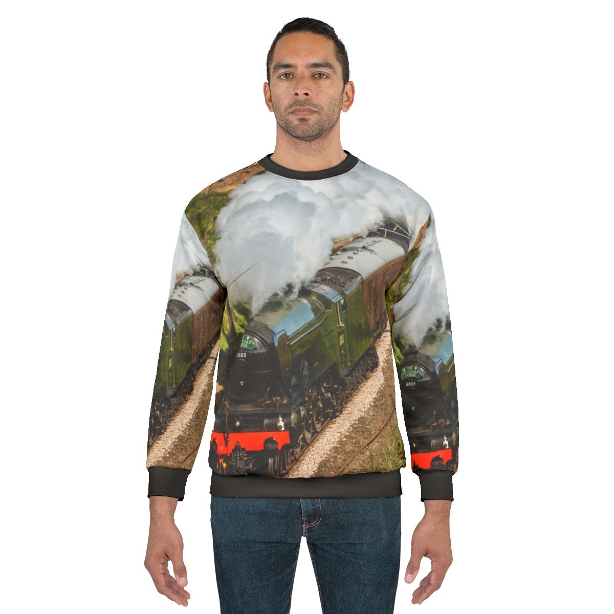 The Flying Scotsman steam engine sweatshirt