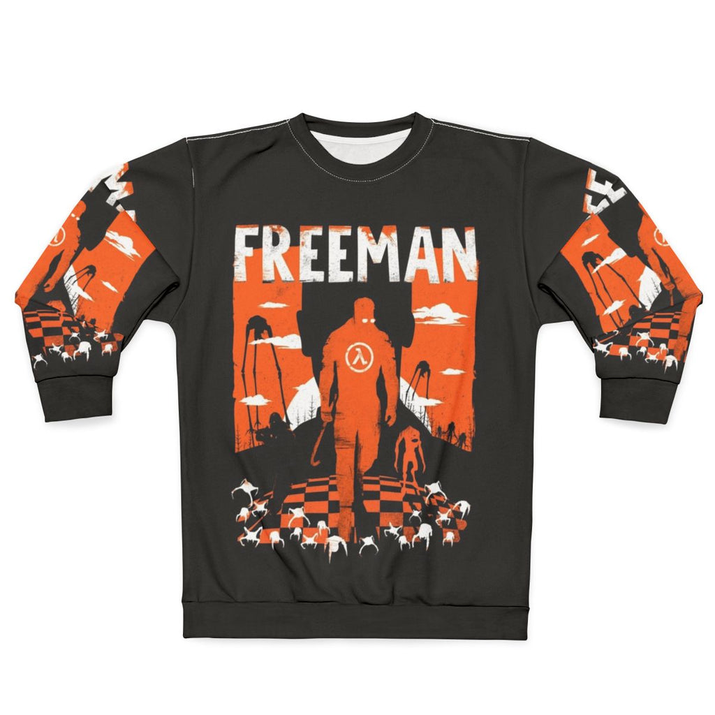 Gordon Freeman Half Life Retro Gaming Sweatshirt