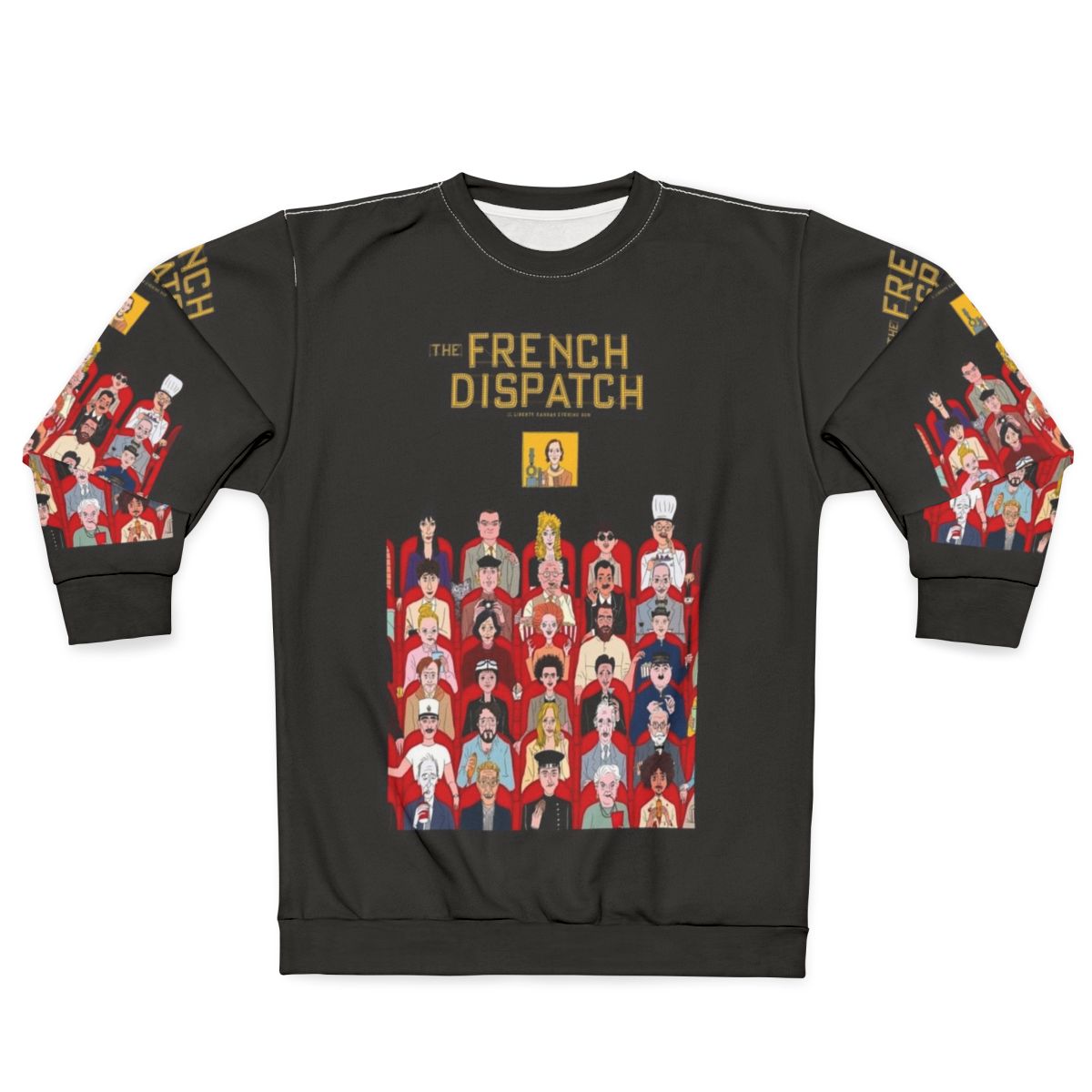 The French Dispatch Cobble Hill Cinema Sweatshirt featuring Timothée Chalamet