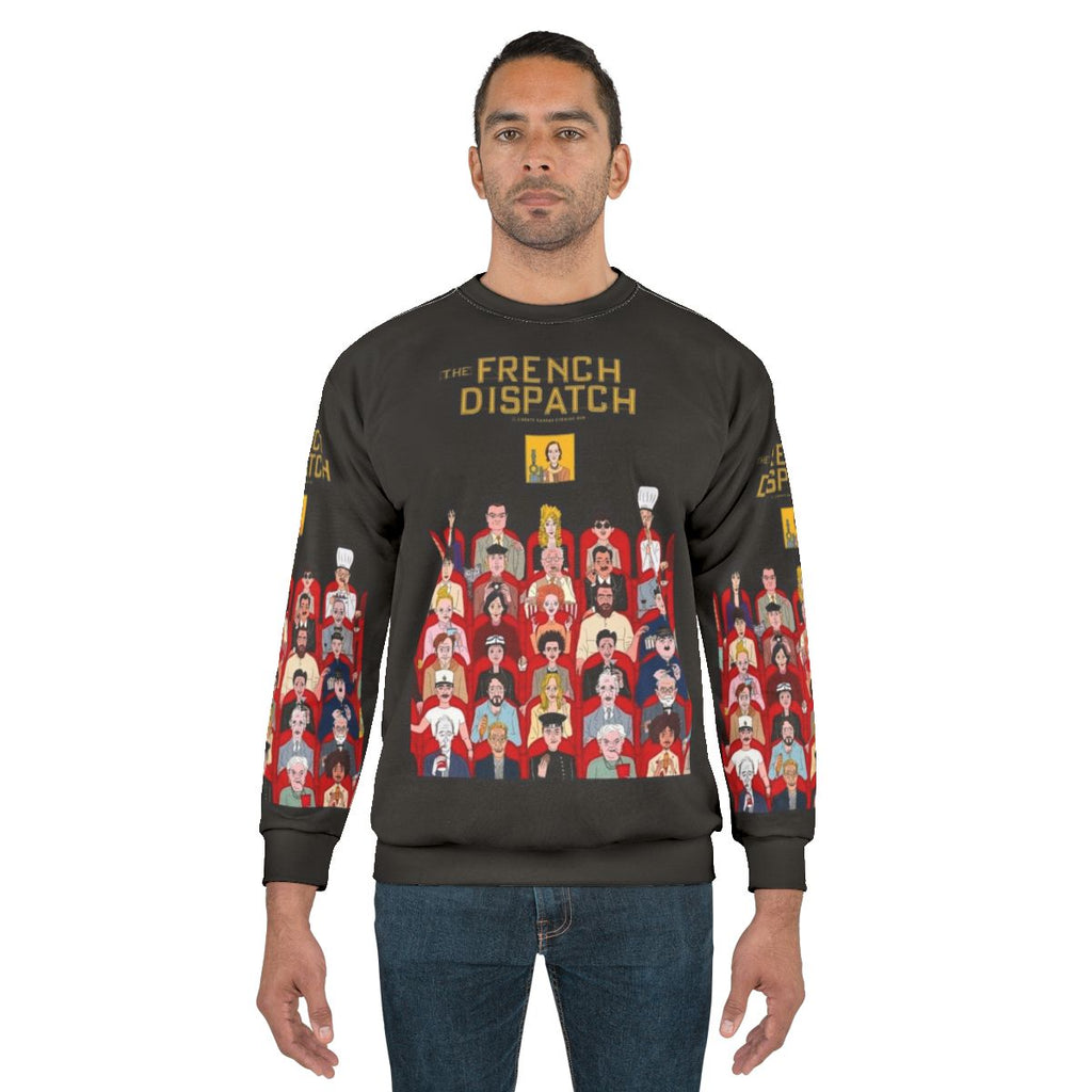 The French Dispatch Cobble Hill Cinema Sweatshirt featuring Timothée Chalamet