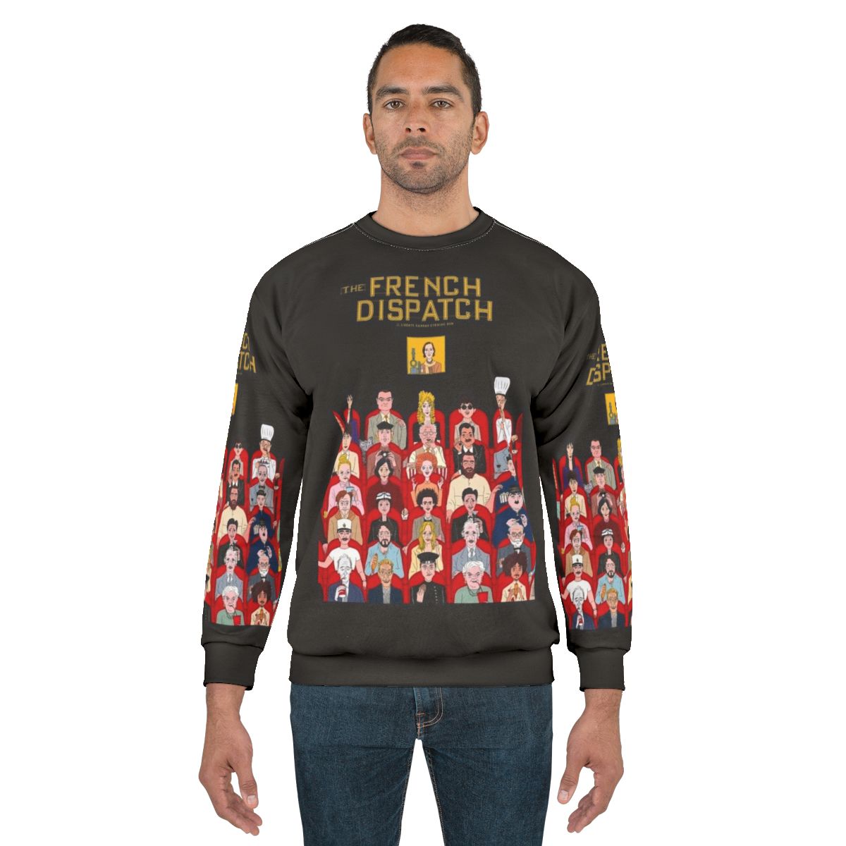 The French Dispatch Cobble Hill Cinema Sweatshirt featuring Timothée Chalamet