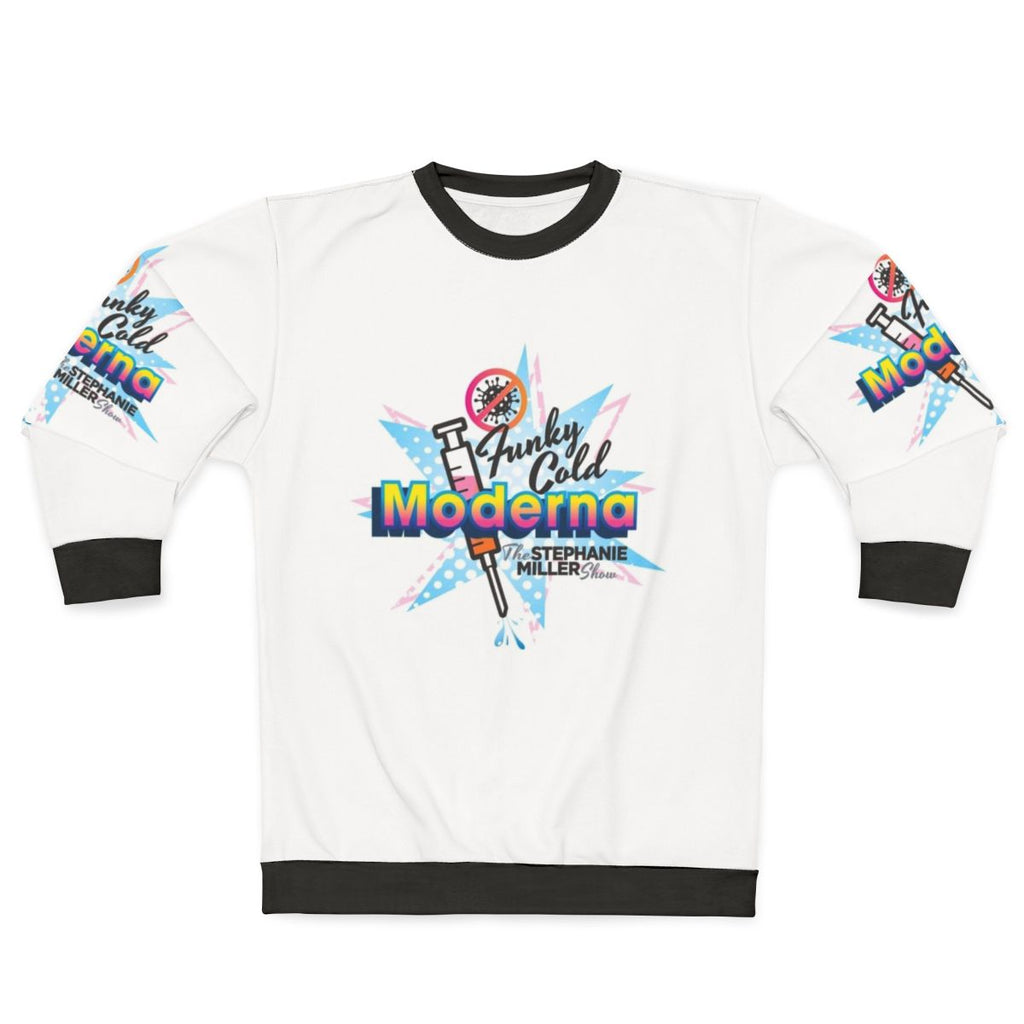moderna covid-19 vaccine sweatshirt