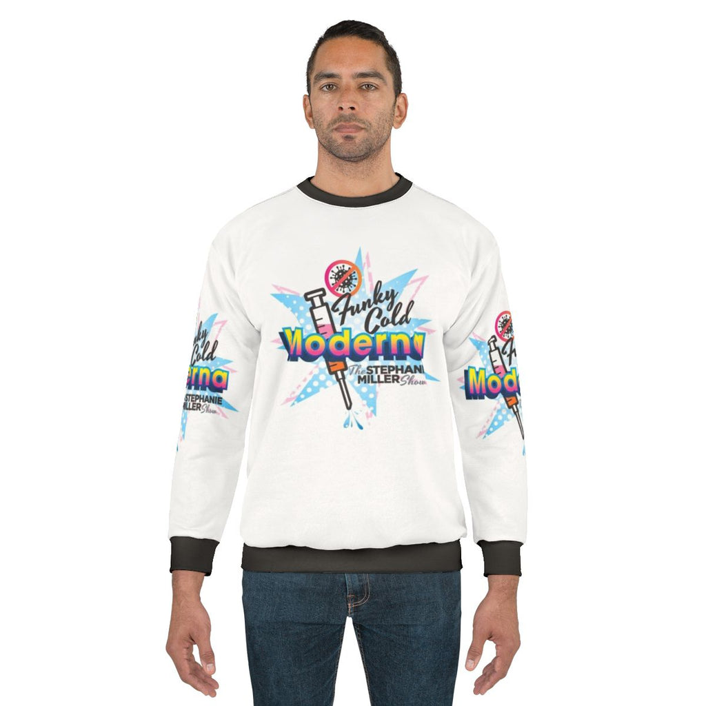moderna covid-19 vaccine sweatshirt