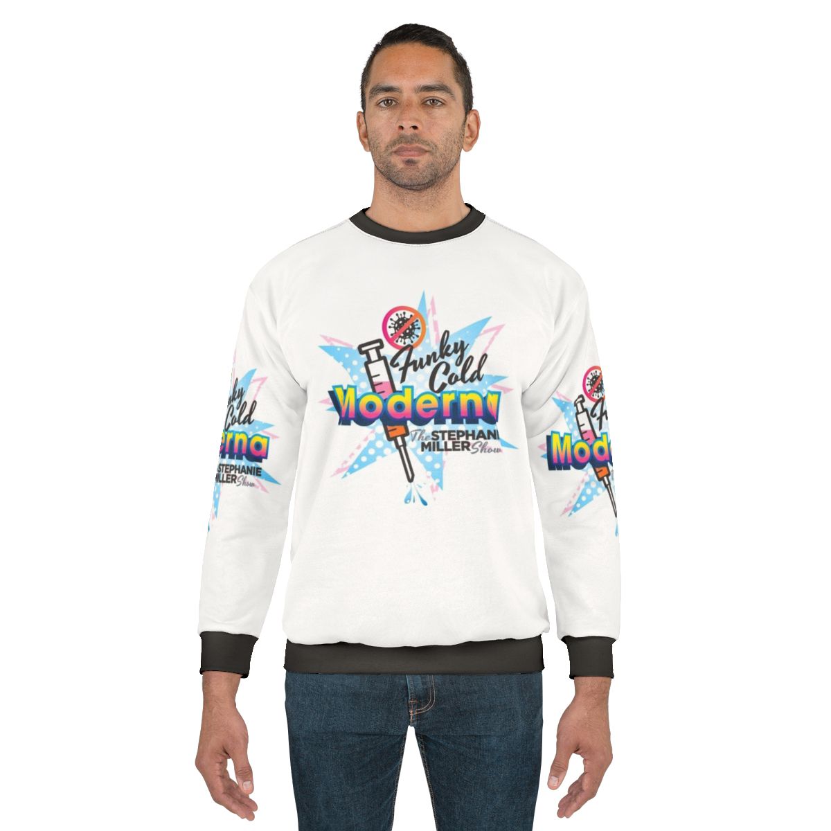moderna covid-19 vaccine sweatshirt
