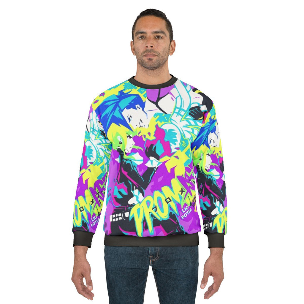 Promare Lio Fotia and Galo Thymos Anime Sweatshirt
