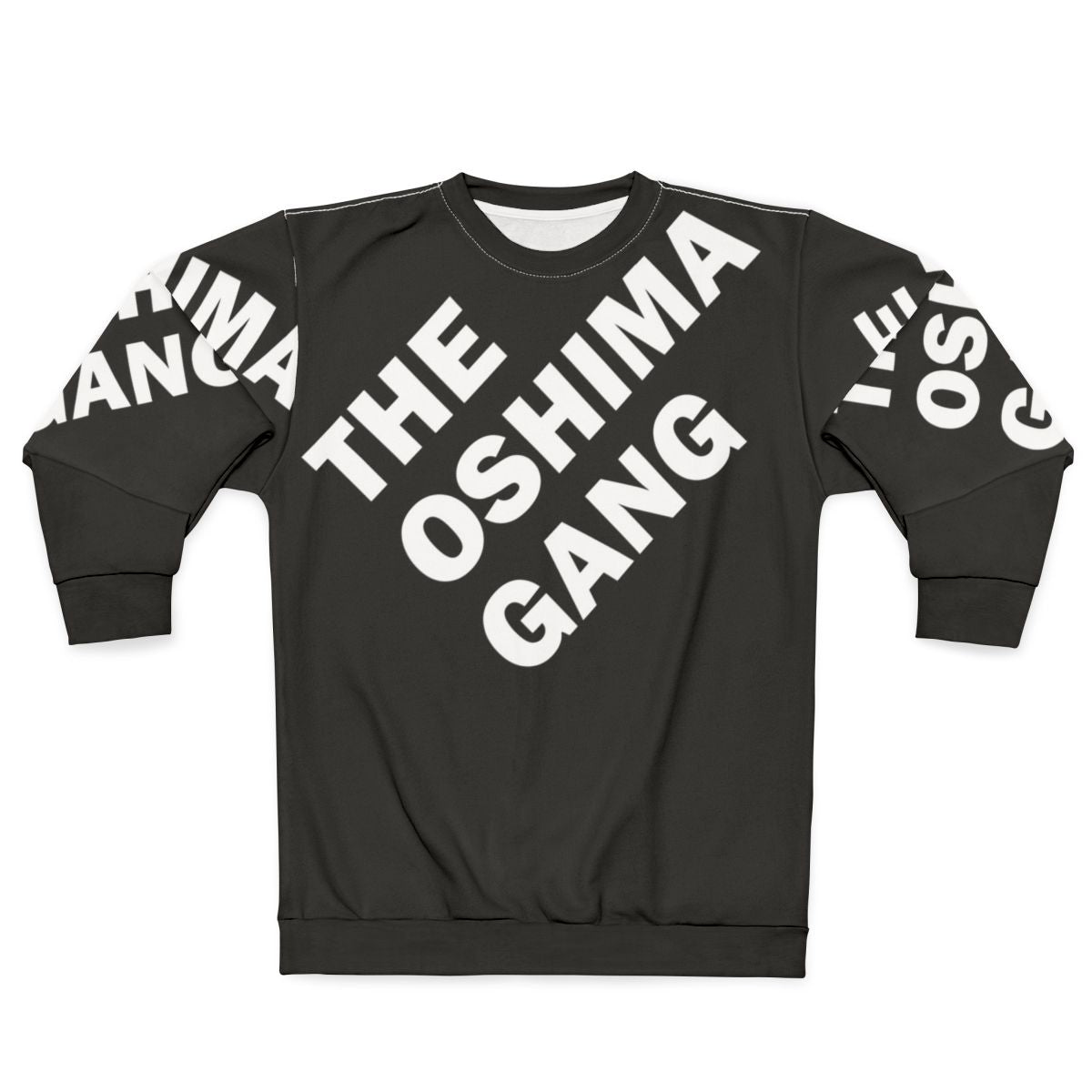 Vintage-style "The Gang" sweatshirt with retro Duran Duran inspired design