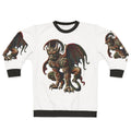 Gargoyle embroidered sweatshirt