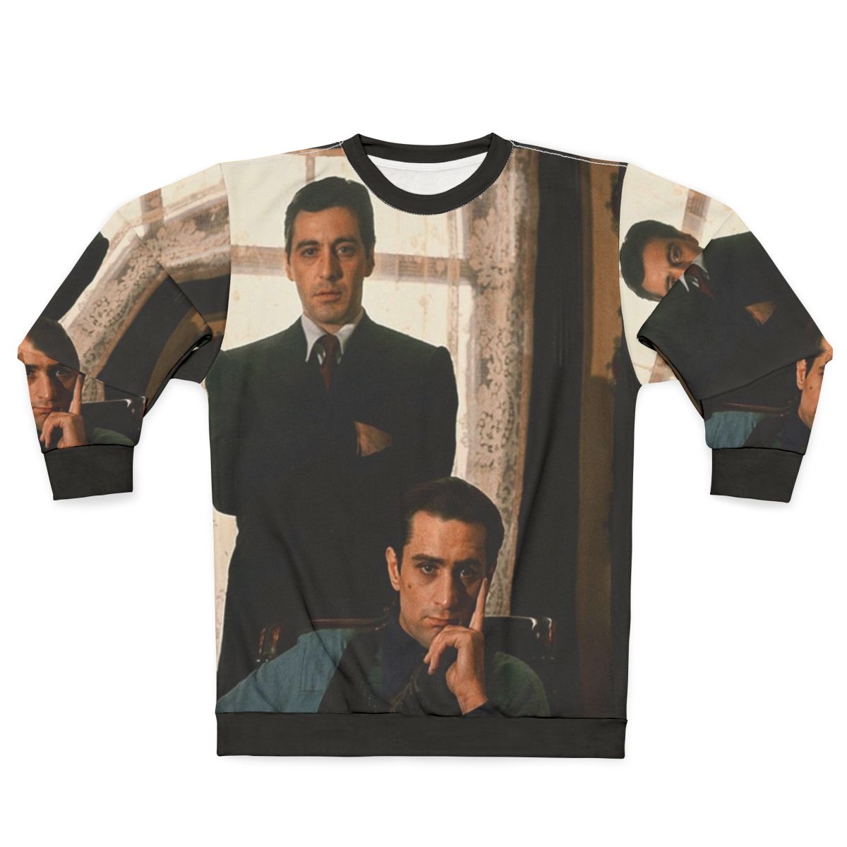 "The Godfather" Al Pacino and Robert De Niro Sweatshirt