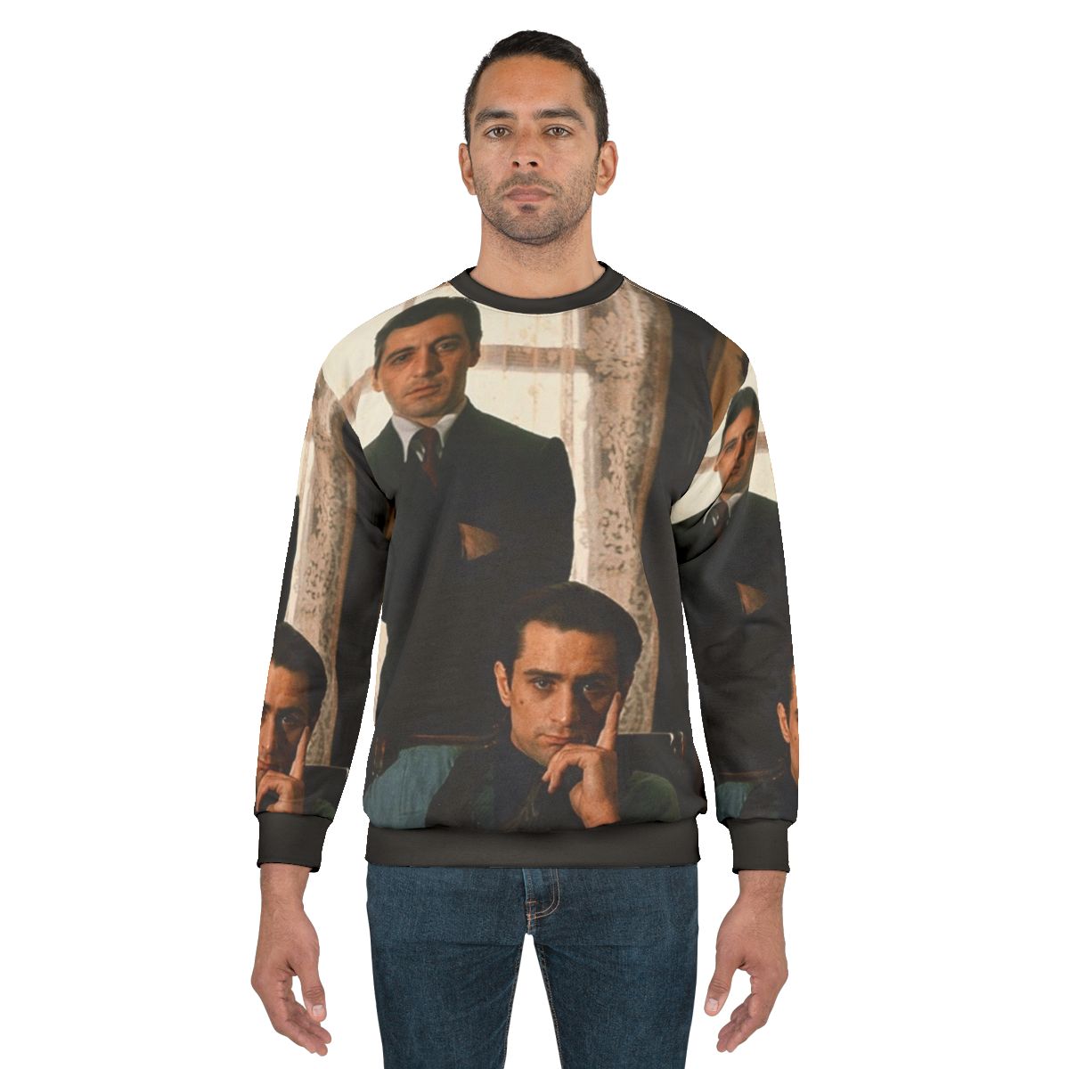 "The Godfather" Al Pacino and Robert De Niro Sweatshirt