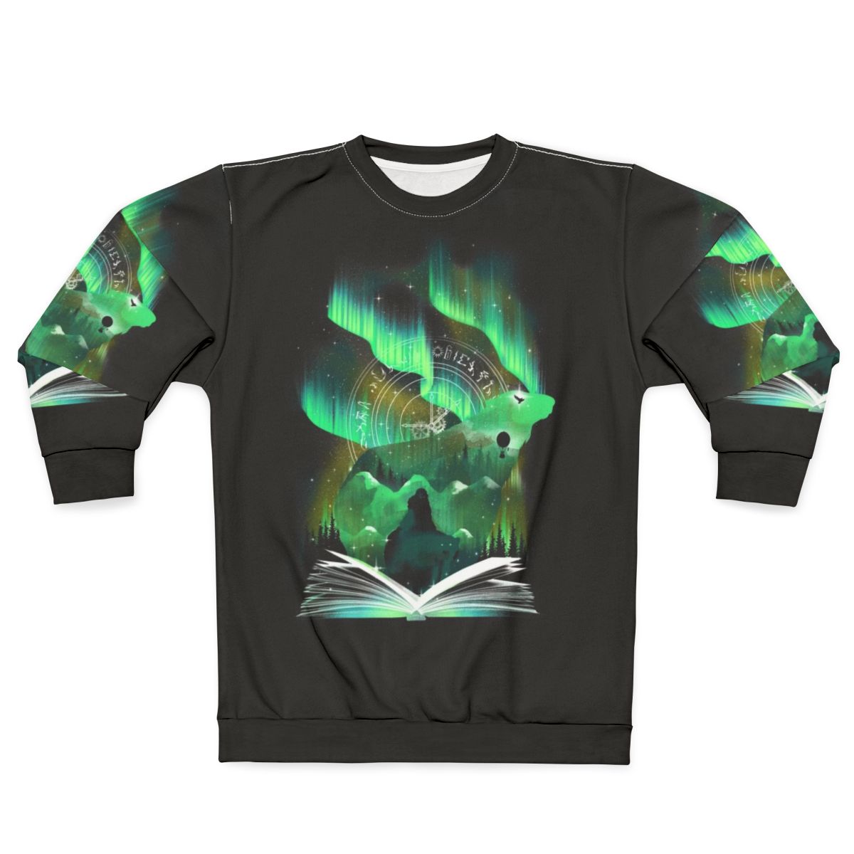 Golden Night Sweatshirt featuring The Golden Compass design