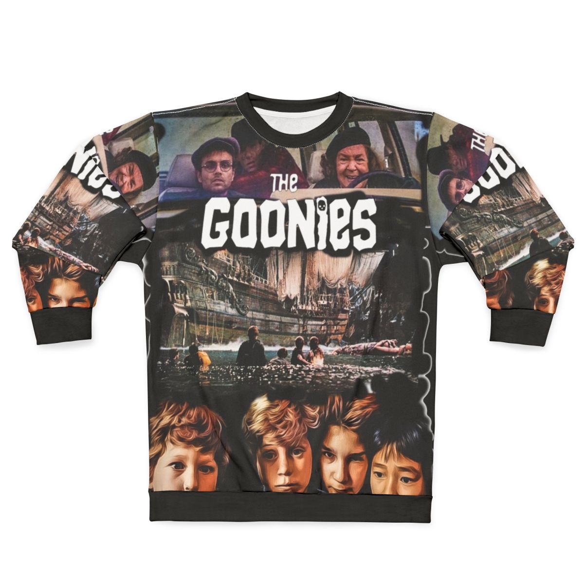 The Goonies 80s Movie Sweatshirt Design