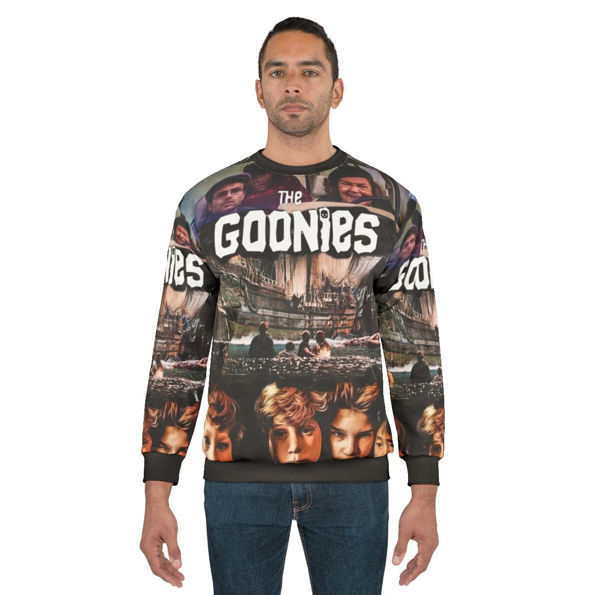 The Goonies 80s Movie Sweatshirt Design