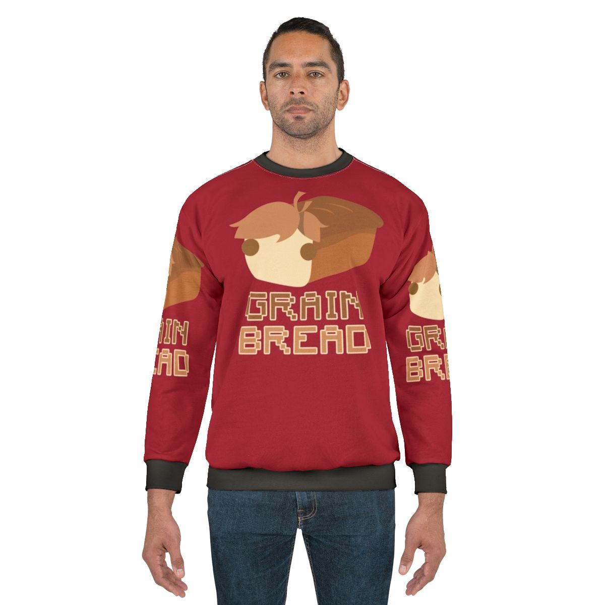 Grain Bread Sweatshirt with Hermitcraft Season 7 Design