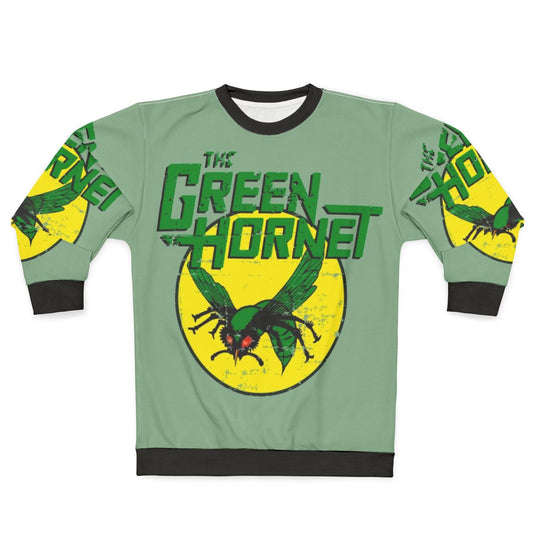 Vintage Green Hornet Sweatshirt with Bruce Lee