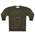 The Green Man Pagan Sweatshirt with Foliate Head Symbol