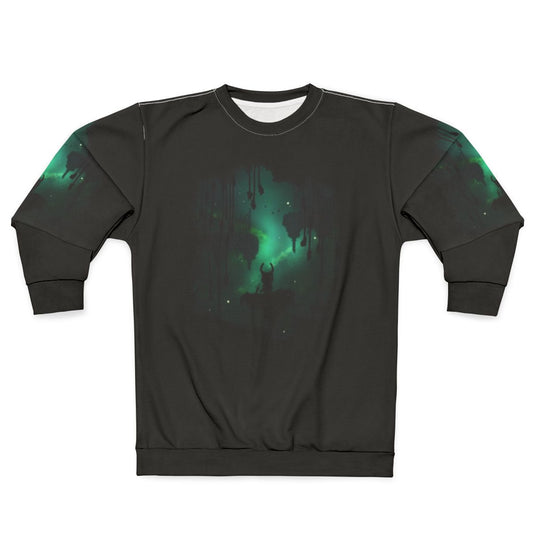 Nature-inspired 'Greenpath' sweatshirt for Hollow Knight fans