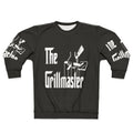 The Grillmaster's Summer Sweatshirt with a funny BBQ and grilling design