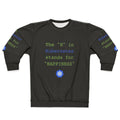Kubernetes sweatshirt with cloud computing and devops design