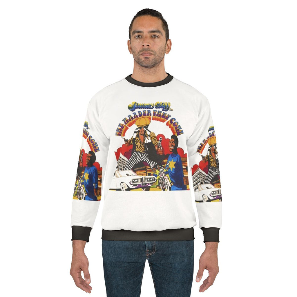 The Harder They Come Reggae Sweatshirt featuring Jimmy Cliff