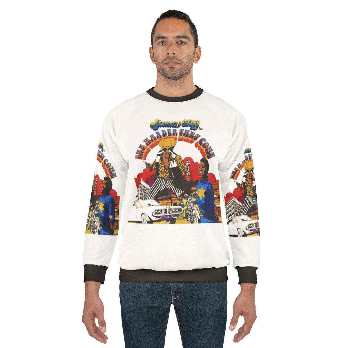 The Harder They Come Reggae Sweatshirt featuring Jimmy Cliff