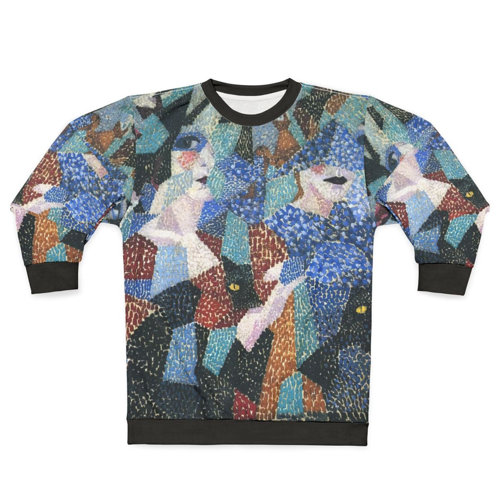 Geometric abstract art Gino Severini sweatshirt