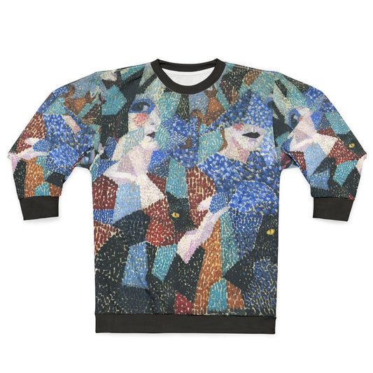 Geometric abstract art Gino Severini sweatshirt