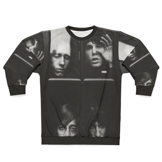 The Doors band member Jim Morrison on sweatshirt